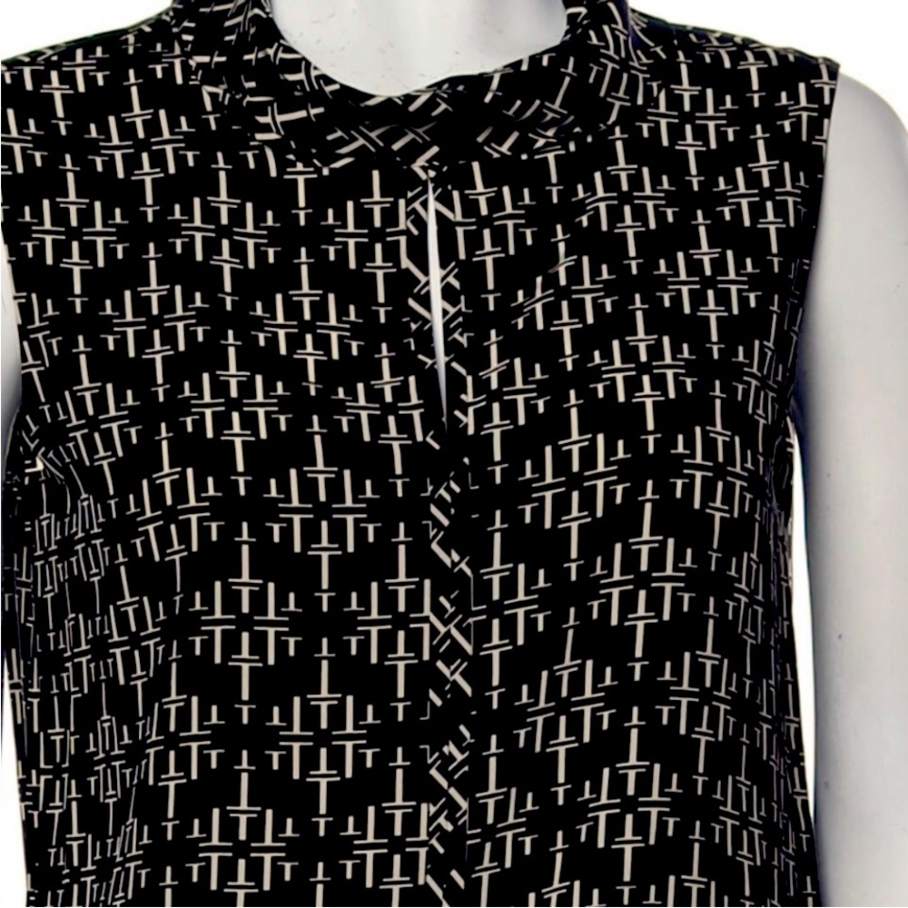 Tori Burch silk sleeveless shirt - worn 1x